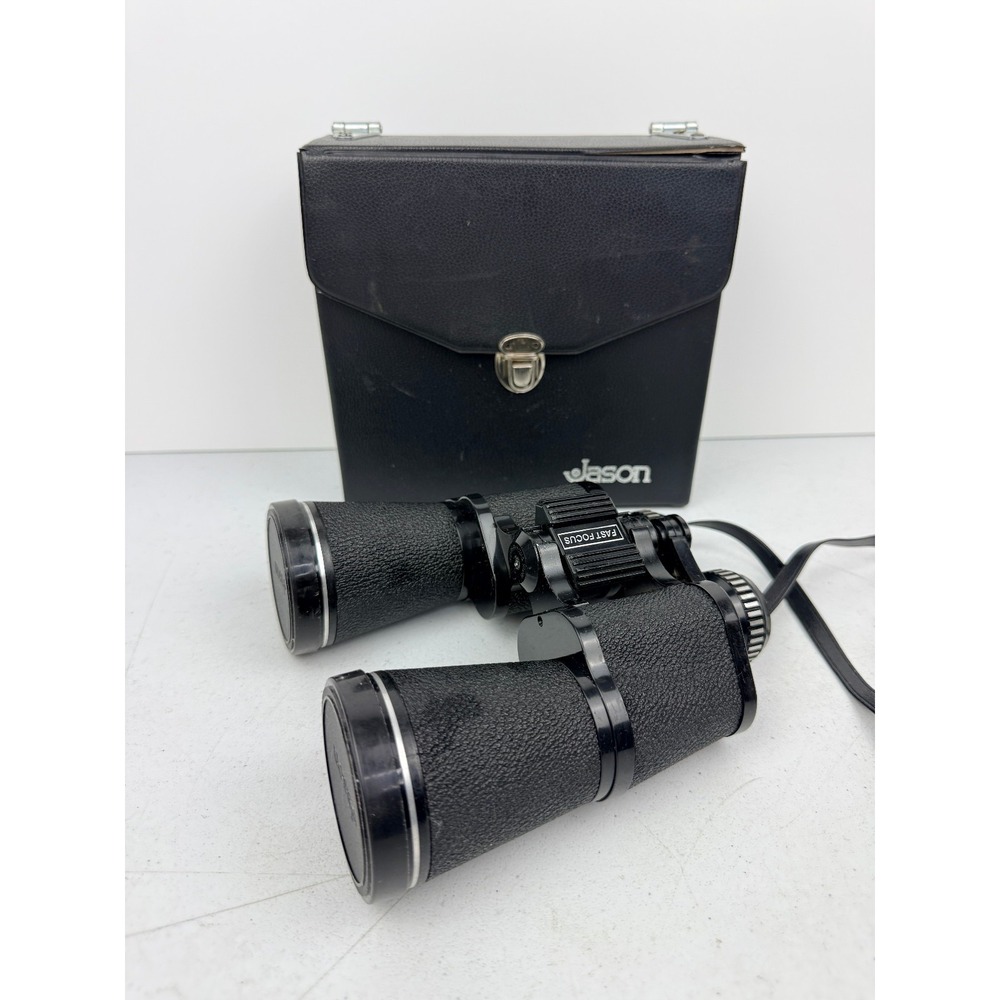 Vintage Jason Empire Model 221F Fast Focus 10 X 50 Wide Angle Binocular 1000Y BX